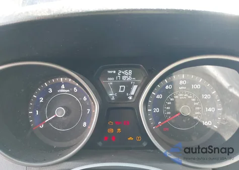 2013 Hyundai Elantra Limited z USA, uszkodzony, nr VIN 5NPDH4AE5DH258907